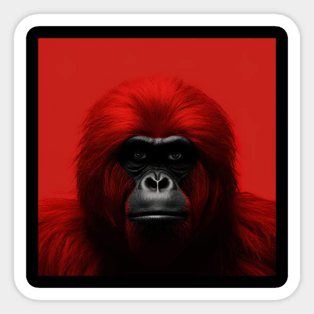 Orangutan Sticker by ComicsFactory